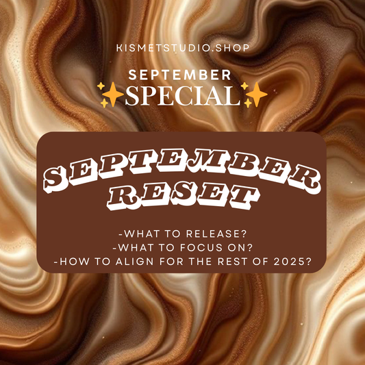 ✨ SEPTEMBER RESET ✨